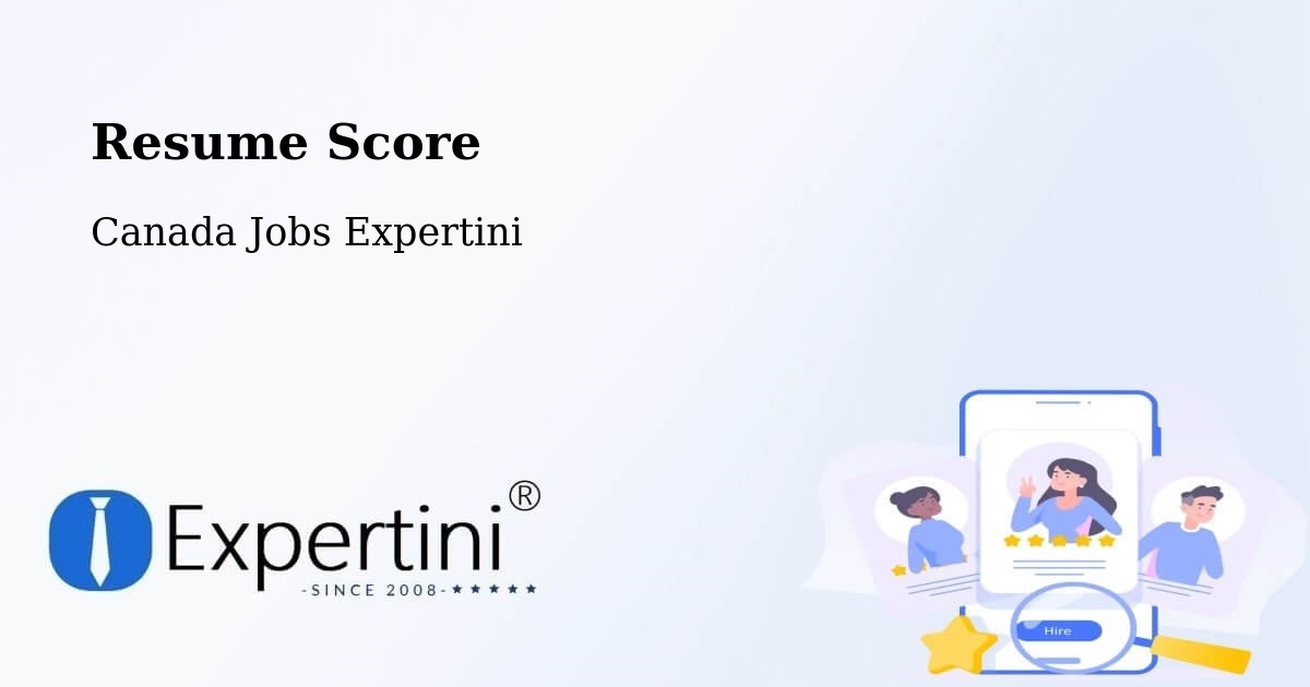 Resume Score & Job Description Match Tool – Crossfield - Canada Jobs Expertini